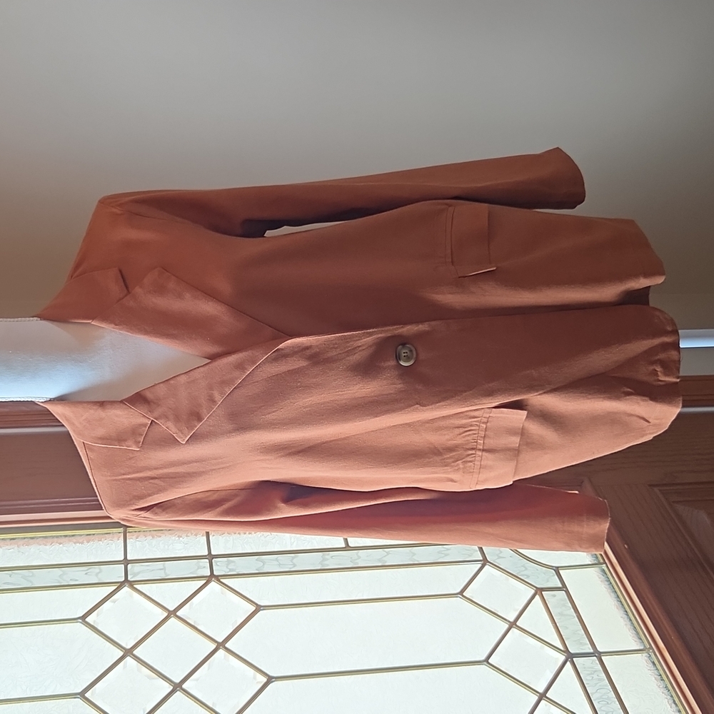 Rust Color Blazer